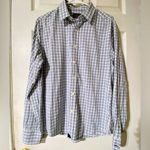 UNTUCKit Men’s Slim Fit Wrinkle Free Long Sleeve Shirt Size M.